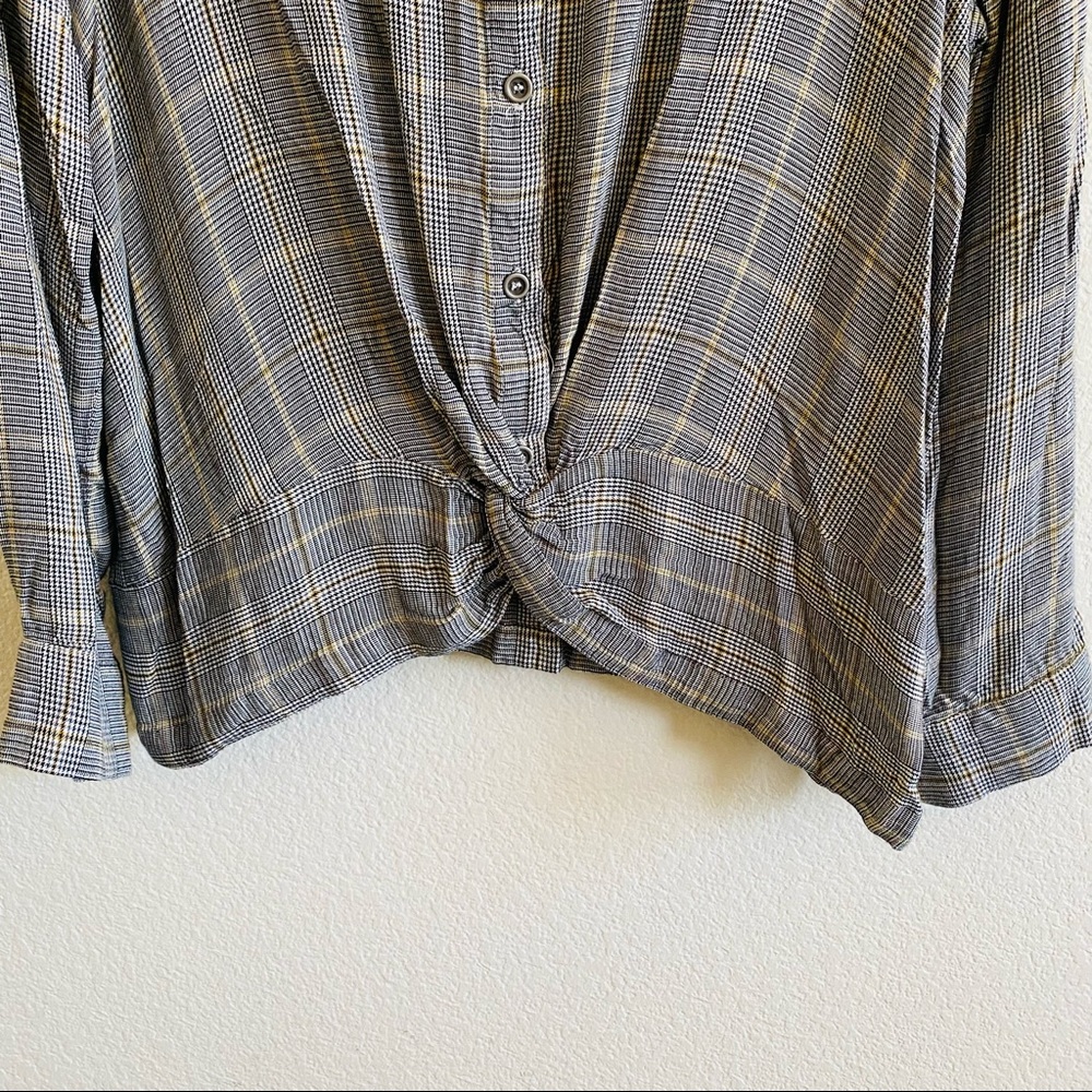 Gibson Latimer Multi Color Plaid Button Up Long S… - image 4